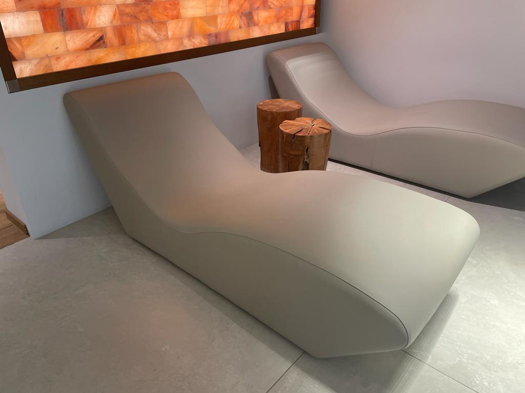CHAISE LONGUE "ALBA GRIGIA"